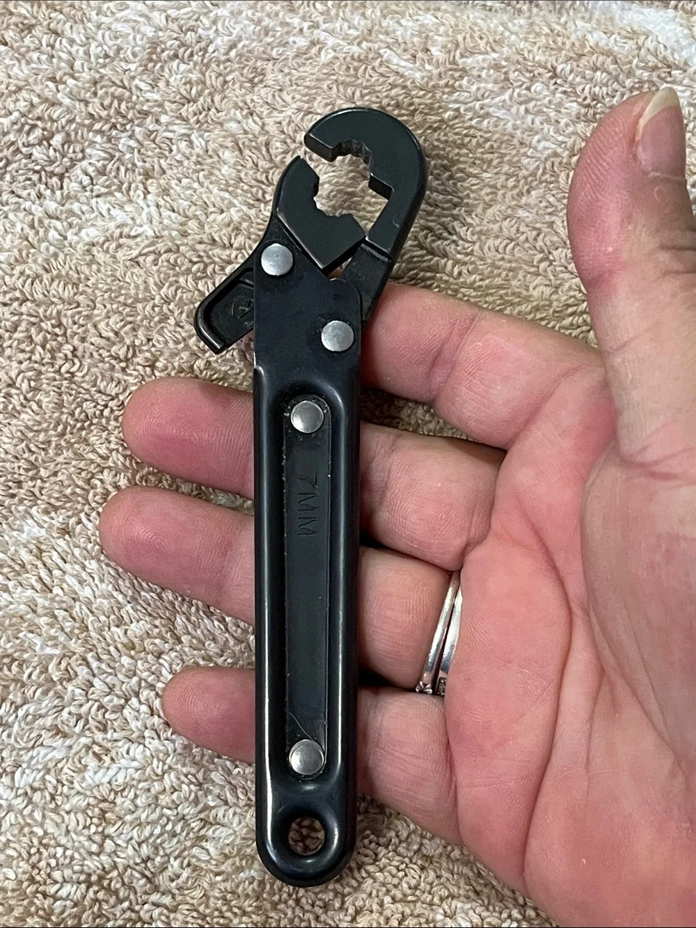 7mm durable black